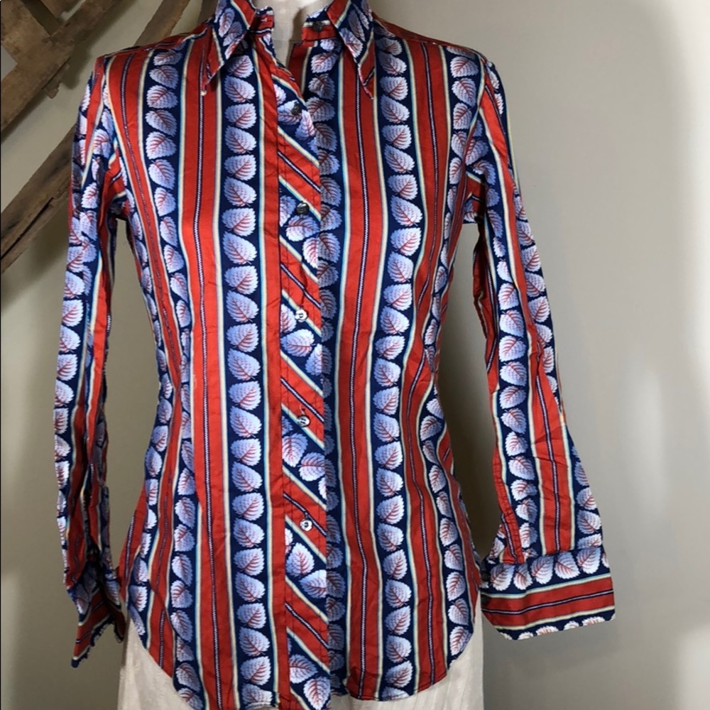Vintage Harbinger LTD women’s shirt leaf design